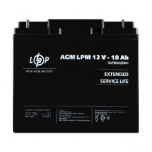 Аккумулятор AGM LPM 12V - 18 Ah (6068)