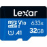 Карта памяти Lexar 32GB microSDXC class 10 UHS-I V10 A1 High Performance 633x (LMS0633032G-BNNNG) (17168)