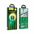 Кабель HOCO X14 Type-C to Type-C 60W, 1m, nylon, aluminum connectors, Black (6931474752215) (20168)