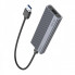 Зовнішня кишеня для накопичувача HOCO HB47 M.2 SSD Enclosure(USB3.1/6Gbps) Metal Gray (6942007632355) (15368)