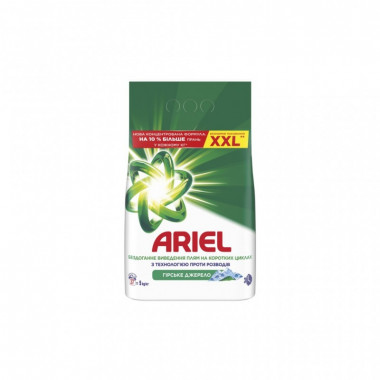 Стиральный порошок Ariel Горный родник 5 кг (8006530178112) (22568)
