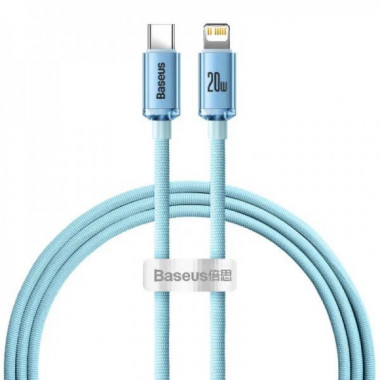 Кабель Baseus Gem Fast-Charging Data Cable USB-C to iP 20W 2m Galaxy Blue (P10373001311-01) (14768)