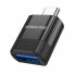 Адаптер BOROFONE BV18 Type-C male to USB female USB3.0 adapter Black (6941991104015) (14868)