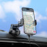 Автотримач для телефона з БЗП HOCO HW5 Journey wireless fast charging car holder(center console) Black (6942007601450) (14968)