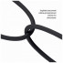 Наушники ColorWay 3.5 mm Wired Earphone Sound Wave Black (CW-WD04BK) (16968)