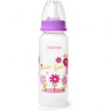 Пляшка дитяча для годування Fissman Babies "Квіткова галявина" 240мл (7078)
