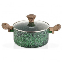 Каструля Fissman Malachite 2.7л з антипригарним покриттям EcoStone (1178)