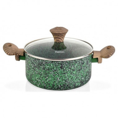 Каструля Fissman Malachite 2.7л з антипригарним покриттям EcoStone (1178)
