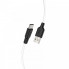 Кабель HOCO X21 Plus USB to Type-C 3A, 2m, silicone, silicone connectors, Black+White (6931474713889) (20178)