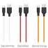 Кабель HOCO X21 Plus USB to Type-C 3A, 2m, silicone, silicone connectors, Black+White (6931474713889) (20178)
