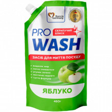 Средство для ручного мытья посуды Pro Wash Яблоко Дой-пак 460 г (4823128001041) (21278)