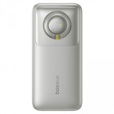 Зовнішній акумулятор Baseus Free2Pull Power Bank with Retractable Cable 20000mAh 65W Lunar gray (P10073700843-00) (278)