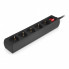 Сетевой фильтр питания REAL-EL RS-PROTECT M 10m, black (EL122300037) (16378)
