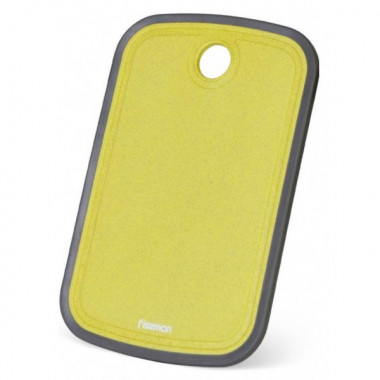 Дошка обробна Fissman Yellow 29х19см пластикова (2378)