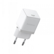 Мережевий зарядний пристрій Baseus Palm Fast Charger 1C 30W EU Moon White (P10111605213-00) (378)