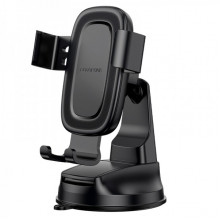 Автотримач для телефона BOROFONE BH130 Follower gravity car holder(center console) Black (6941991121289) (17478)
