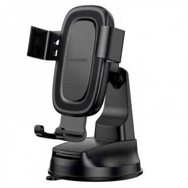Автотримач для телефона BOROFONE BH130 Follower gravity car holder(center console) Black (6941991121289) (17478)