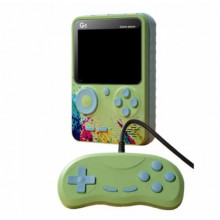 Игровая консоль приставка с дополнительным джойстиком dendy SEGA G5 500 в 1 Зелёная (22478)