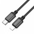 Кабель BOROFONE BX87 Sharp PD charging data cable for iP Black (6974443388985) (14678)