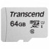 Карта памяти Transcend 64GB microSDXC class 10 UHS-I U1 (TS64GUSD300S-A) (16978)