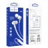 Навушники HOCO M86 Oceanic universal earphones with mic White (6931474751638) (18978)