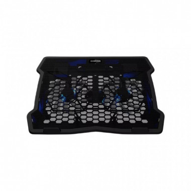 Подставка для ноутбука Canyon NS03, 10-15.6 laptop, dual-fan with 2x2.0 USB hub (CNE-HNS03) (7978)