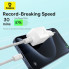 Мережевий зарядний пристрій з кабелем Baseus GaN5 Fast Charger(mini) 1C 30W EU Moon White(With: Fast Charging Data Cable Type-C) (P10110902213-00) (19098)