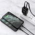 Зарядное устройство 220В 2 USB с кабелем USB - Lightning Hoco N7 Speedy Чёрный (9198)