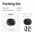 Бездротові навушники TWS ACEFAST FA002 ACEFIT Air wireless earbuds, ENC, IP54, Black (6974316283621) (16298)
