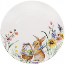Набір 6 тарілок порцелянових "Easter Melody" Ø27см (Кролик) (19298)