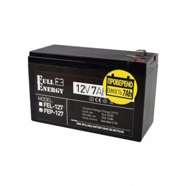 Батарея к ИБП Full Energy 12В 7Ач (FEP-127) (21298)