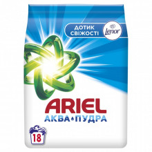 Стиральный порошок Ariel Аква-Пудра Touch of Lenor 2.7 кг (8006540536766) (7398)