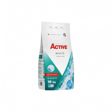 Стиральный порошок Active PR White С ароматом свежести 10 кг (4820196010791) (15598)