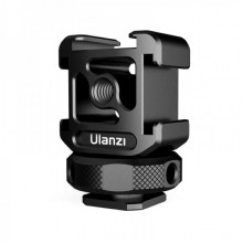 Адаптер кронштейн Ulanzi Vijim metal Triple Cold Shoe Mount (UV-2132 PT-12) (2132) (14698)