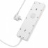 Сетевое зарядное устройство удлинитель HOCO AC14A Rico 3 USB/ Type-C 5 розеток 1,5m PD/QC, 3A/30W (18698)