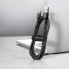 Кабель Baseus Cafule Cable USB For Micro 1.5A 2m Gray+Black (CAMKLF-CG1) (19109)