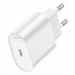 Мережевий зарядний пристрій HOCO C109A(PD20W) Fighter single port PD20W charger White (6942007656658) (20209)