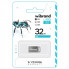 Флеш-накопичувач Wibrand USB 3.2 Gen1 Ant 32GB Silver (WI3.2/AN32M4S) (209)