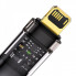 Кабель Baseus Explorer Series Auto Power-Off Fast Charging Data Cable USB to IP 2.4A 1m Black (CATS000401) (18309)