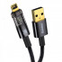 Кабель Baseus Explorer Series Auto Power-Off Fast Charging Data Cable USB to IP 2.4A 1m Black (CATS000401) (18309)