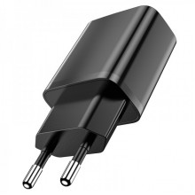 Мережевий зарядний пристрій BOROFONE BA52A Gamble single port charger Black (6931474737304) (17409)