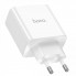 Мережевий зарядний пристрій HOCO C108A Leader PD35W dual port(2C) charger White (6931474784438) (409)