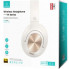 Бездротові накладні навушники USAMS-YH21 Wireless Headphone-- YH Series BT5.3 beige (TDLYEJYS02) (8409)