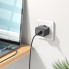Мережевий зарядний пристрій з кабелем HOCO CS11A Ocean single port charger set(Type-C) Black (6942007603607) (509)