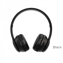 Бездротові накладні навушники BOROFONE BO4 Charming rhyme wireless headphones, Black (6931474709882) (8609)