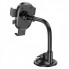 Автотримач для телефона HOCO H20 Mighty one-button car holder(windshield) Black (6942007601597) (14709)