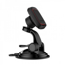 Автотримач для телефона HOCO CA28 Happy journey series suction cup magnetic car holder Black (6957531072966) (19709)