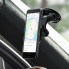 Автотримач для телефона HOCO CA28 Happy journey series suction cup magnetic car holder Black (6957531072966) (19709)