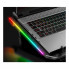 Подставка для ноутбука IceCoorel 10-15.6", 6*80mm 1800 RPM, 2*USB, 366x256x23mm, RGB (A17) (22709)