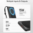 Зовнішній акумулятор VEGER Wireless 10000mAh 38.5Wh 3.85V Black (VG-W1151-B) (19019)